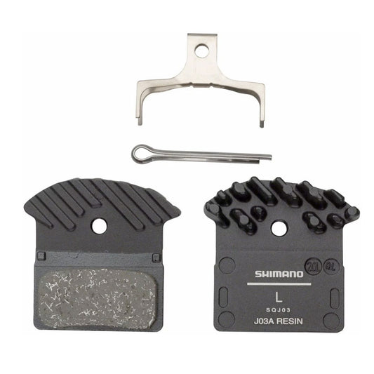 Shimano BR-M9000 J03A Resin Brake Pads & Spring With Fins