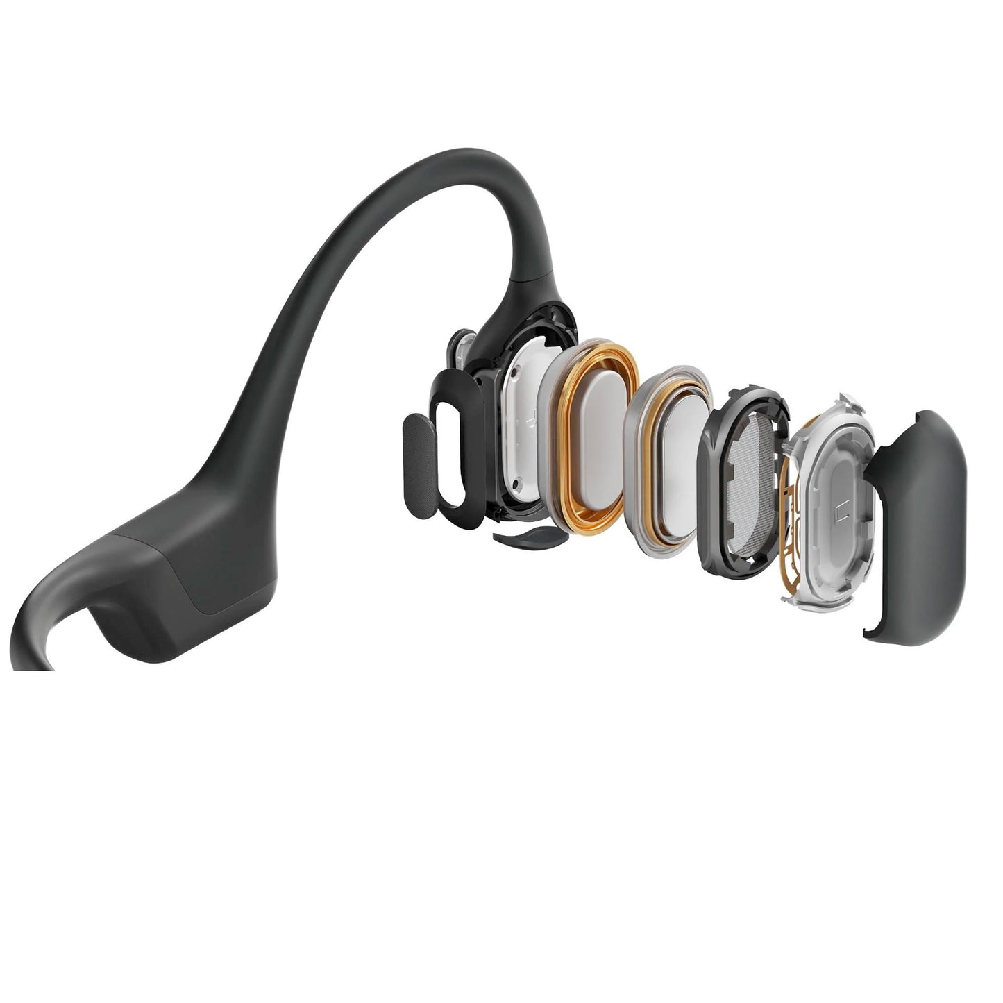 Shokz OpenRun PRO Wireless Bluetooth Headphones - Black