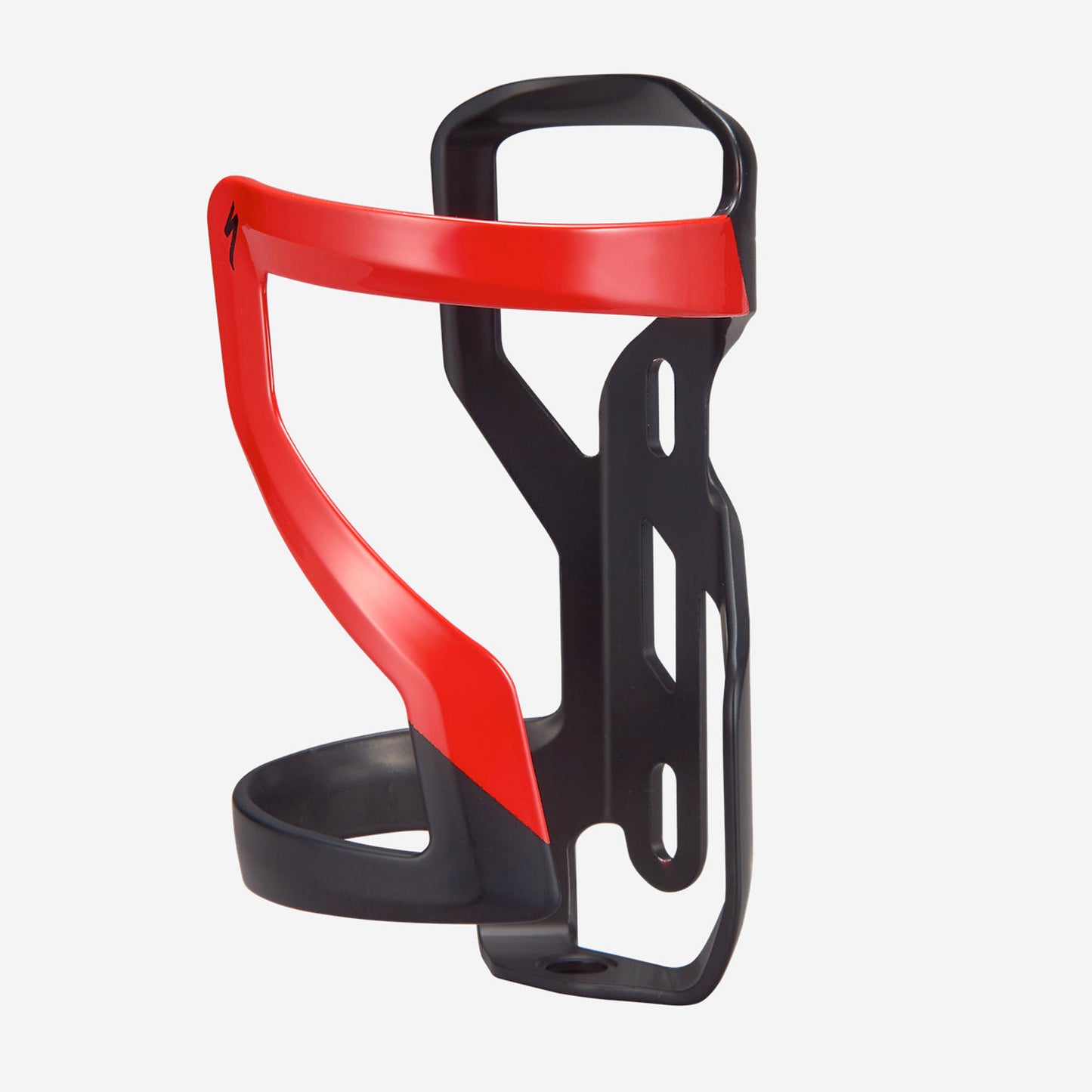 Specialized Zee Cage II – Left Loading - Matte Black/Flo Red buy online at Woolys Wheels Sydney