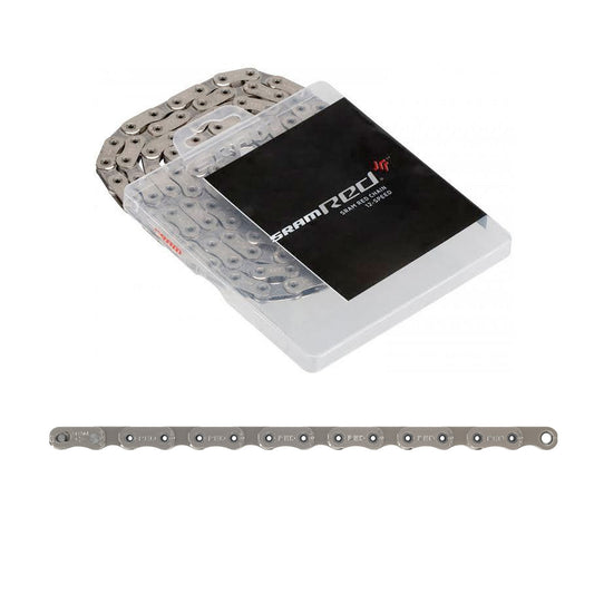 SRAM Red D1 12 Speed Hollow Pin Chain - Silver, buy online at Woolys Wheels Sydney