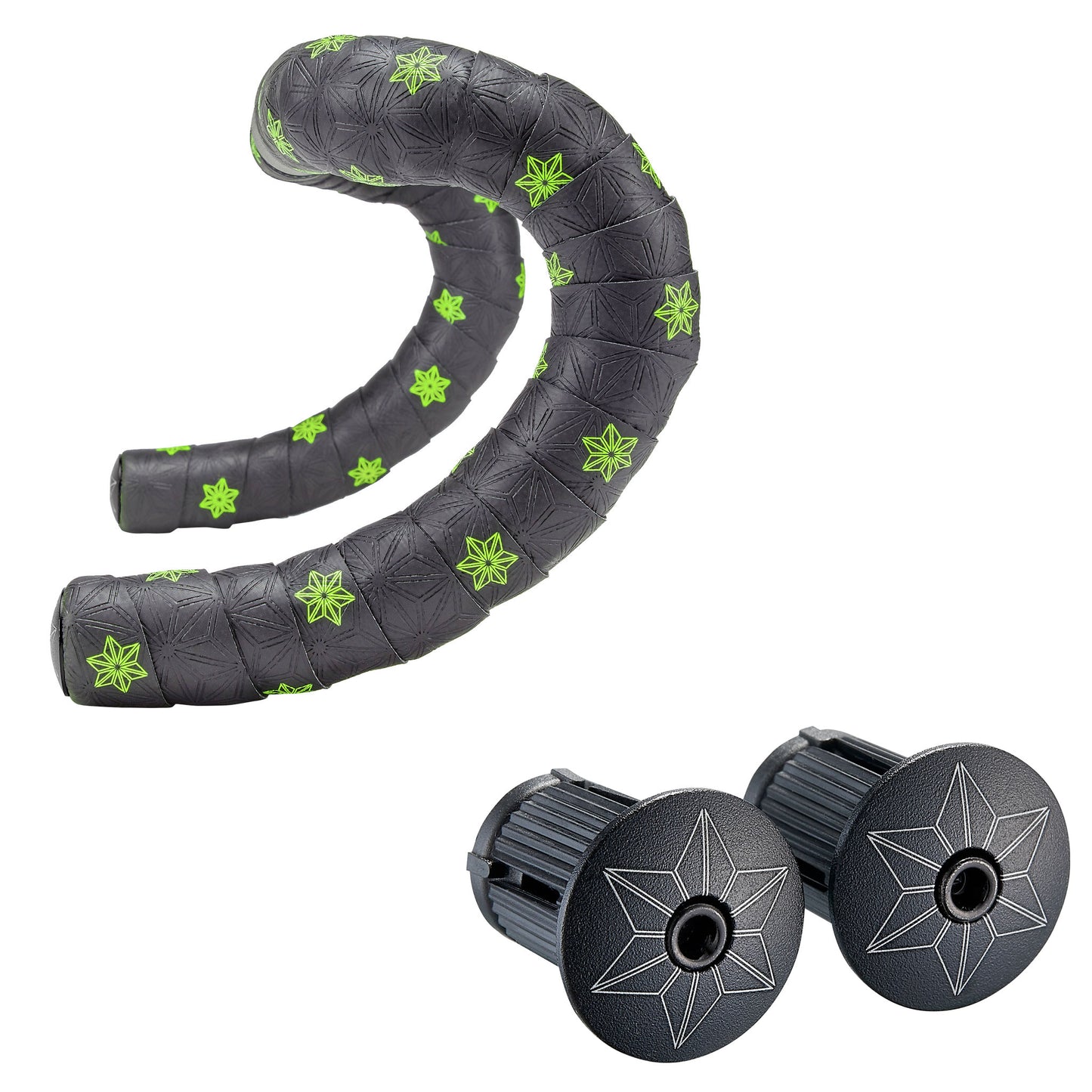 Supercaz Super Sticky Kush Star Galaxy Bar Tape - Neon Yellow