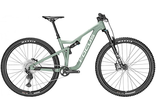 Focus F22 Thron 6.9 Unisex Mountain Bike - Battery Mineral Green. SAVE $500.00!