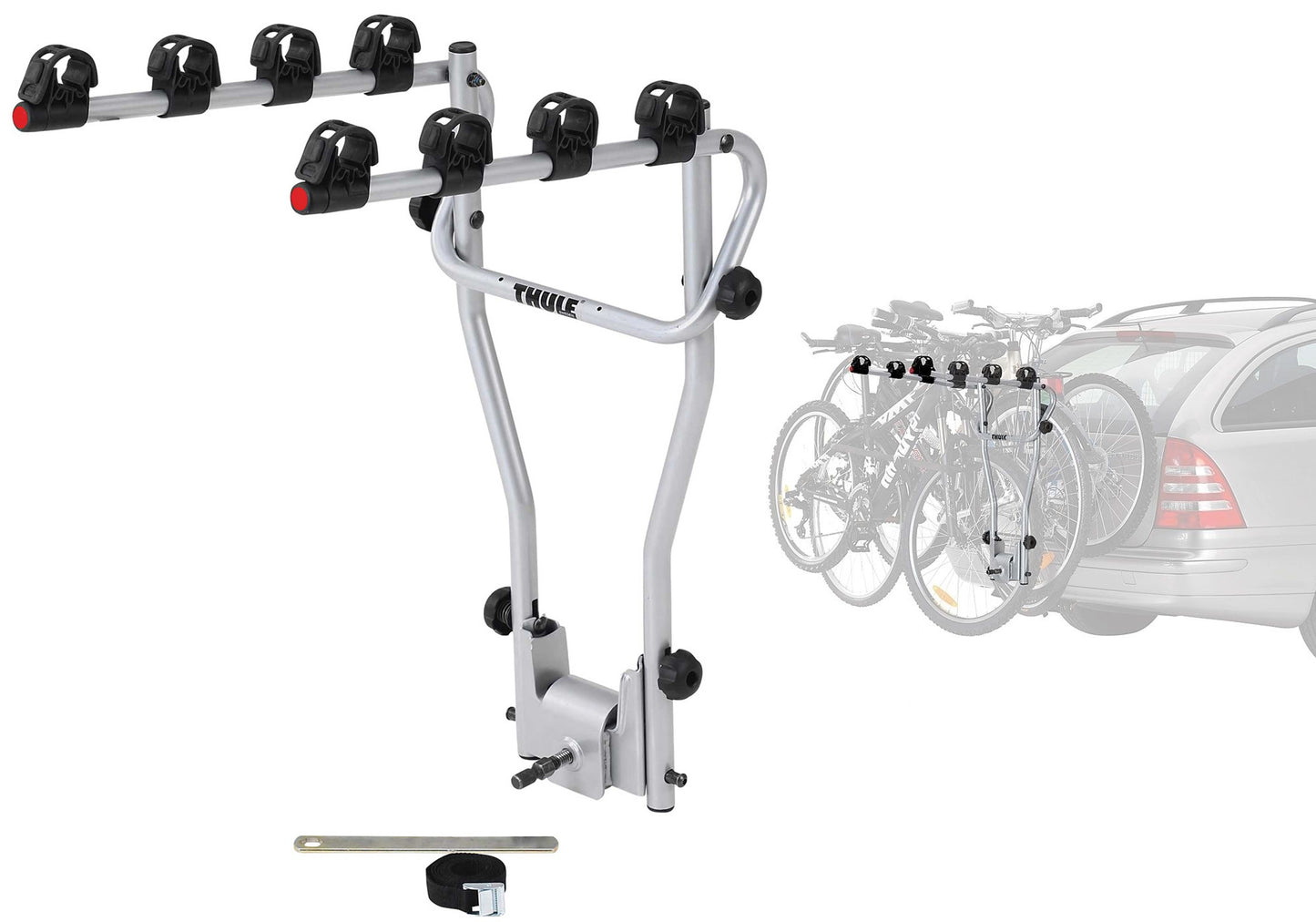 Thule 9708 Hangon 4 Bike Tiltable Rack Towball Mount Eastern Suburbs Sydney Woolys Wheels