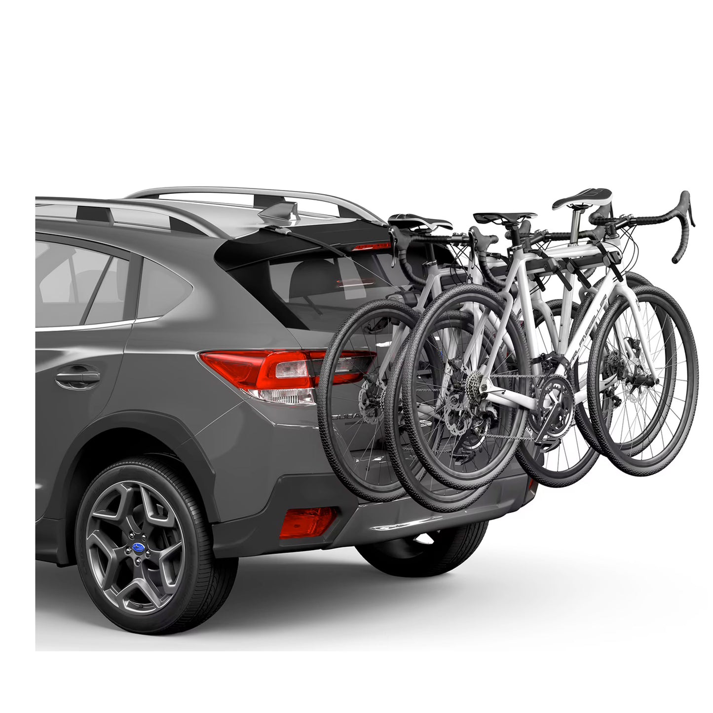 Thule OutWay 3-bike Hanging Trunk Bike Rack Aluminium
