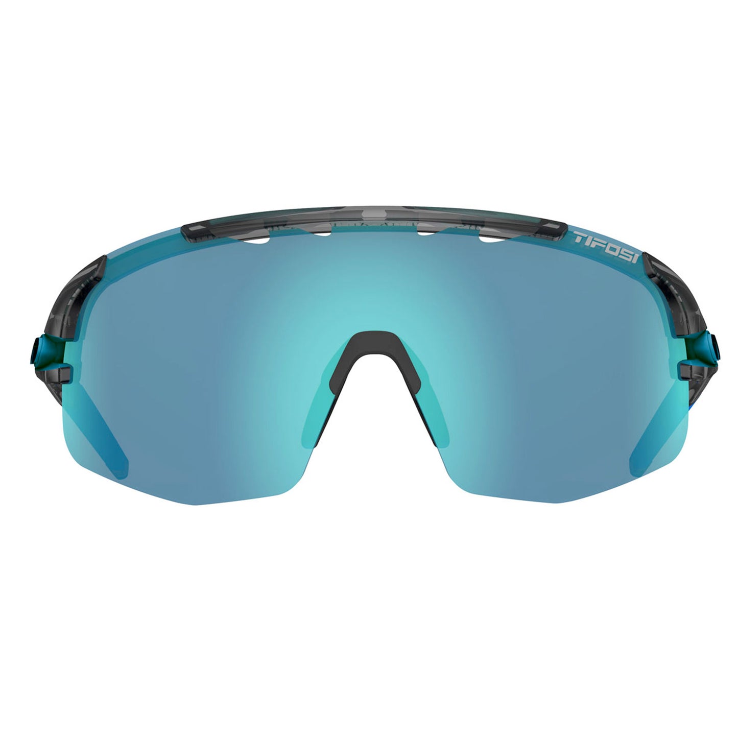 Tifosi Sledge Lite Cycling Sunglasses, Crystal Smoke with 3 interchangeable lenses