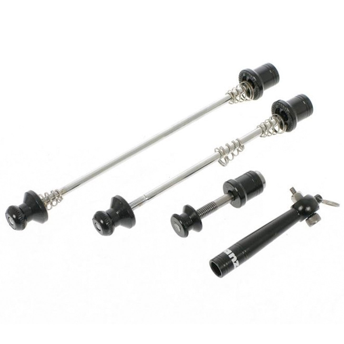 Tranzx Anti Theft Skewer Set buy at Woolys Wheels