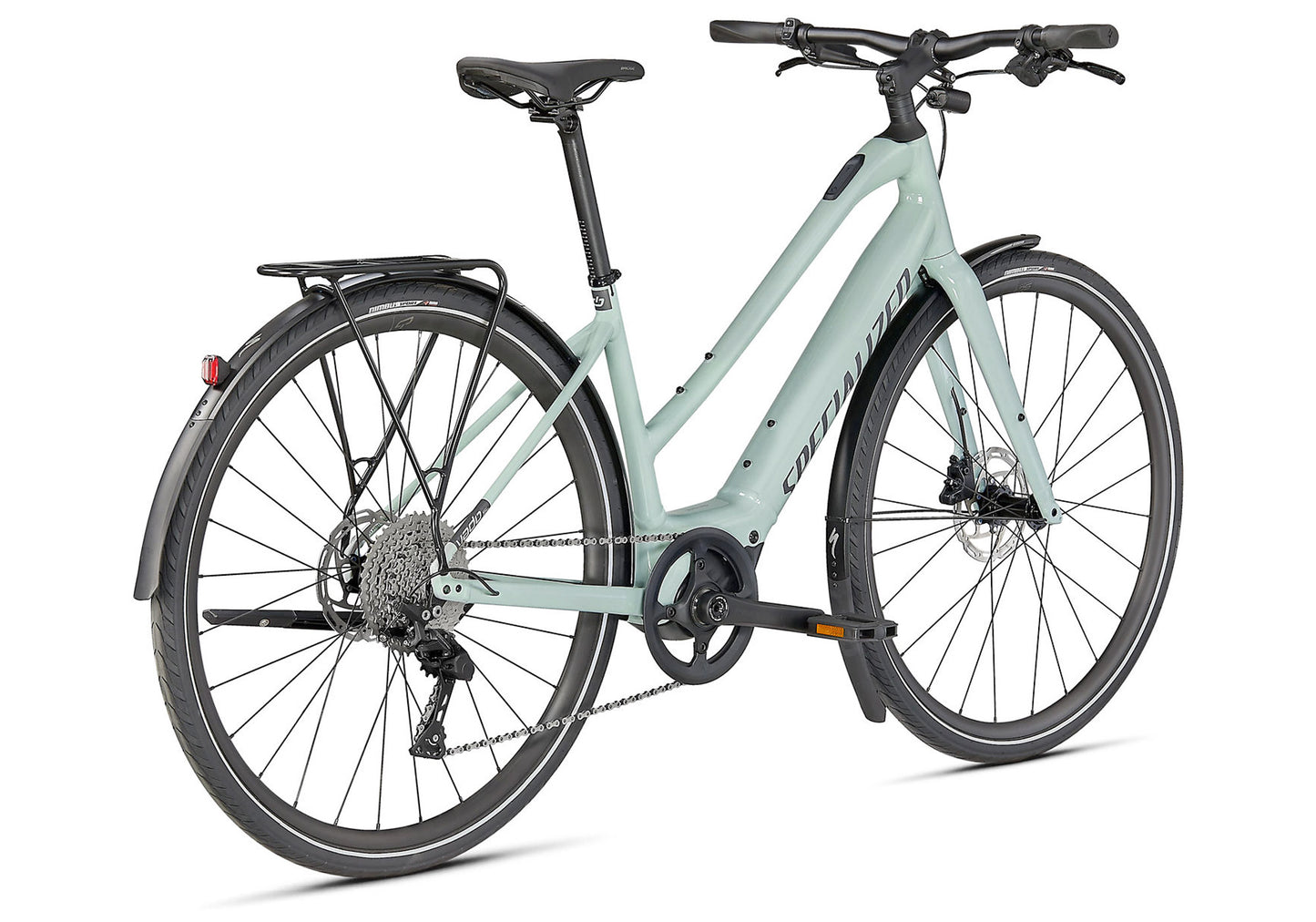 Specialized Turbo Vado SL 4.0 Step-Thru EQ Unisex Electric Urban Bike - White Sage