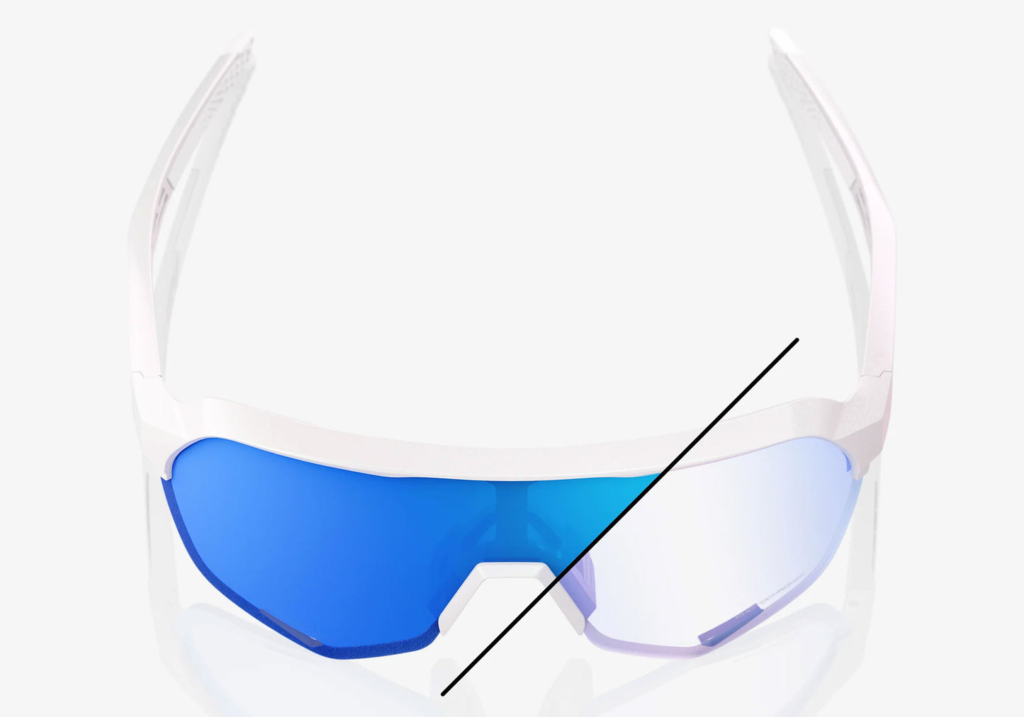 100% S2 Bastille LE Cycling Sunglasses - Blue Mirror Photochromic