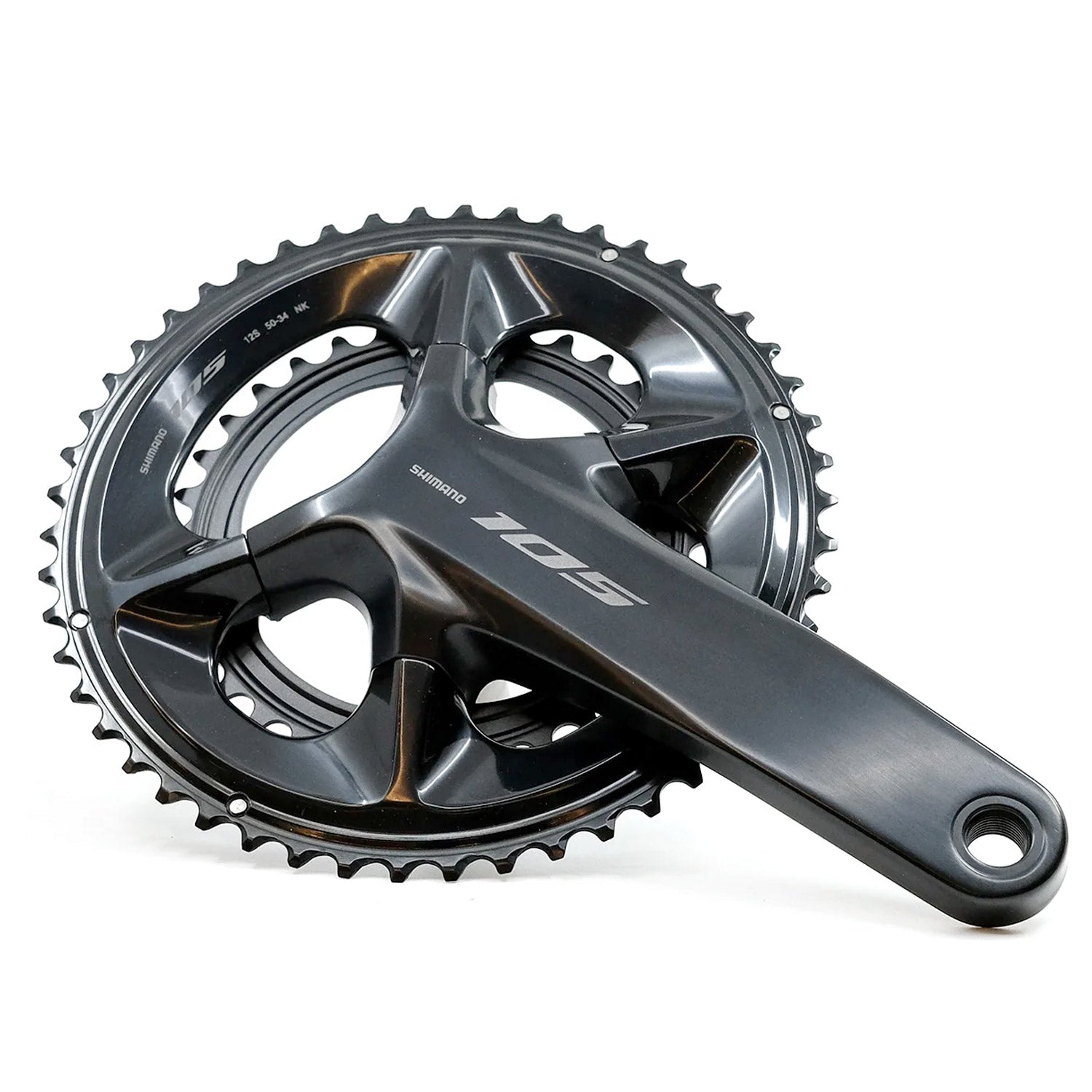 Shimano FC-R7100 105 Hollowtech II Crankset 2x12 Speed 52-36T 172.5 mm ...
