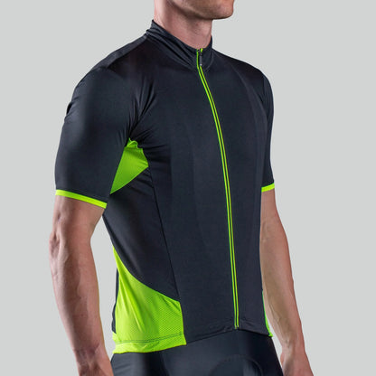 Bellwether Men's Distance Cycling Jersey - Black image 2