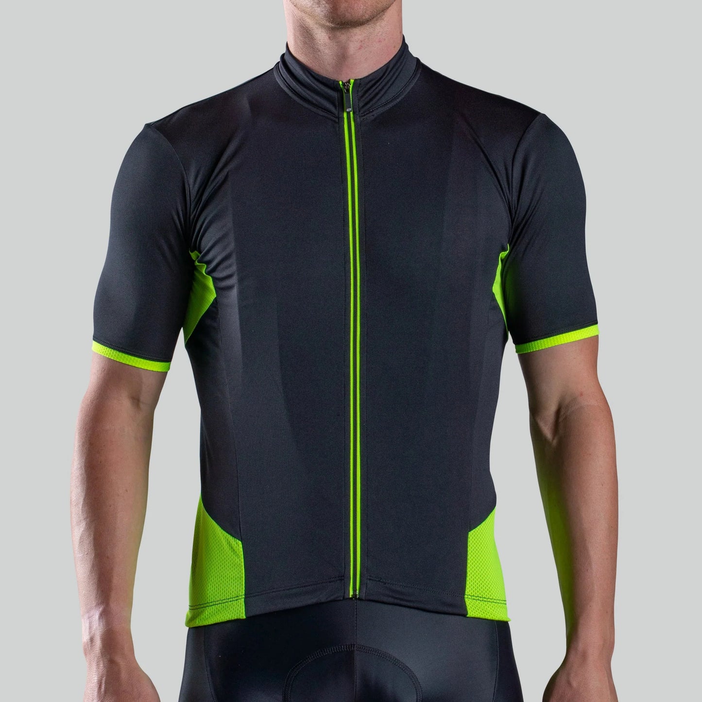 Bellwether Men's Distance Cycling Jersey - Black image 1