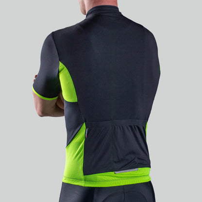 Bellwether Men's Distance Cycling Jersey - Black image 3