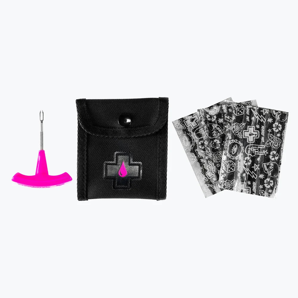 Muc-Off Puncture Plug Repair Kit Tool & Refill Plugs image 1