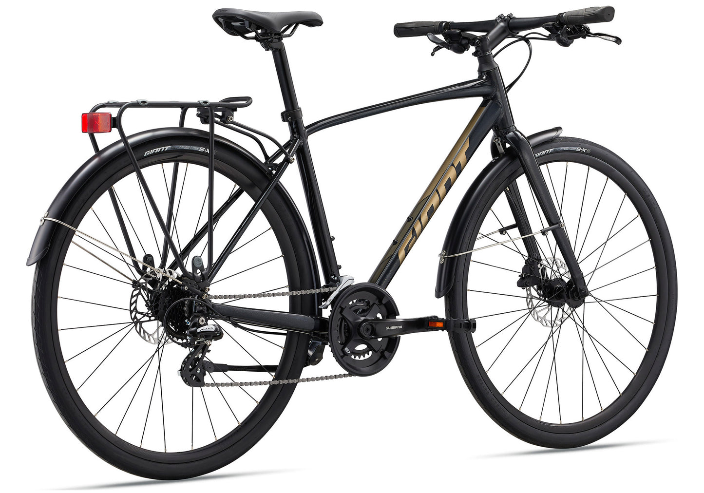 2024 Giant Cross City 2 Disc Equipped Men's Urban/Fitness Bike - Panther
