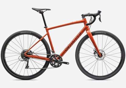 2024 Specialized Diverge E5 Unisex Adventure Bike, Gloss Redwood/Rusted Red
