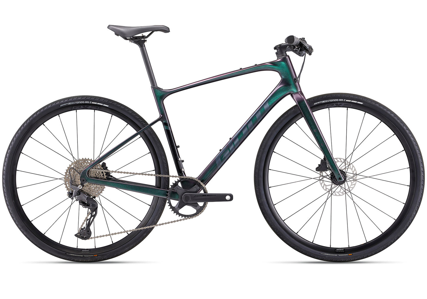 2024 Giant Fastroad AR Advanced 1  Dark Iridescent