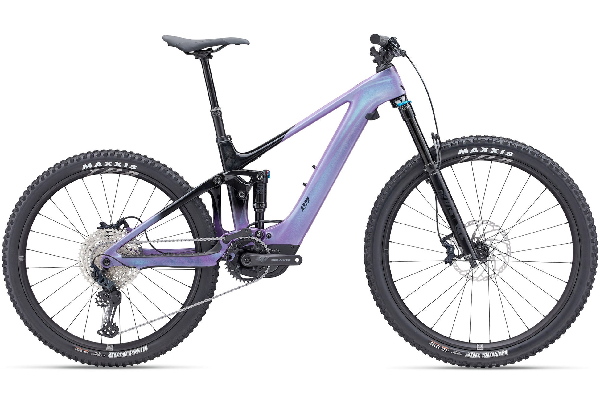 2024 Giant Liv Intrigue X Advanced E+ Elite 2 Women's Electric Mountain Bike - Digital Blurple