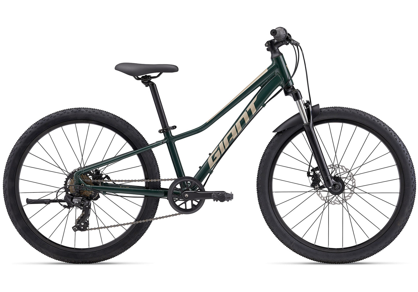 2024 Giant Talon 24" Disc, Boy's Mountain Bike - Trekking Green