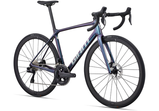 2024 Giant TCR Advanced Pro 0 Disc-Di2 Men's Road Bike - Blue Dragonfly