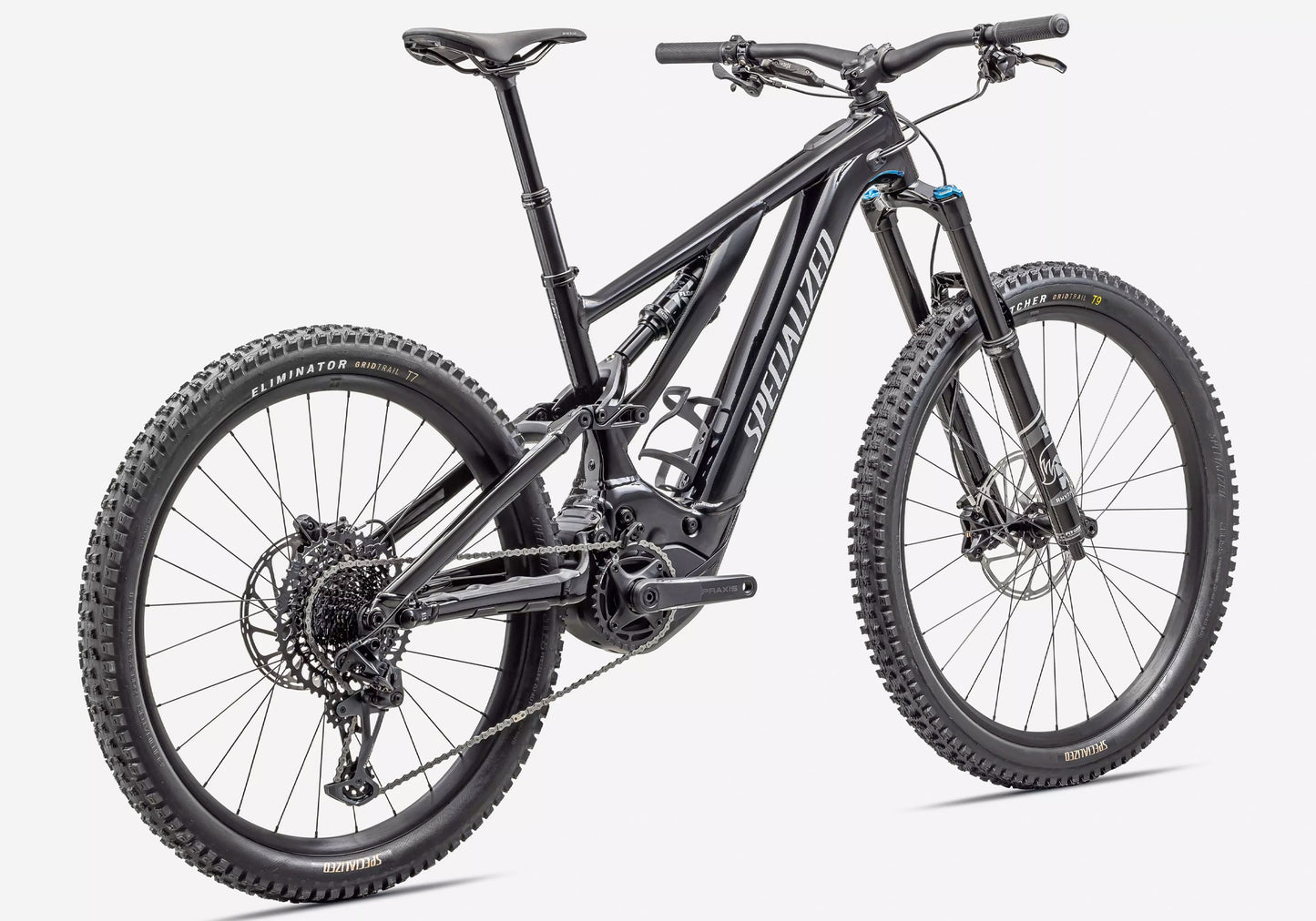 2025 Specialized Turbo Levo Comp Alloy, Unisex Electric Mountain Bike, Black/Dove Grey