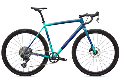 2026 Specialized Crux Expert SRAM Rival XPLR AXS, Grey Blue/Lagoon Blue