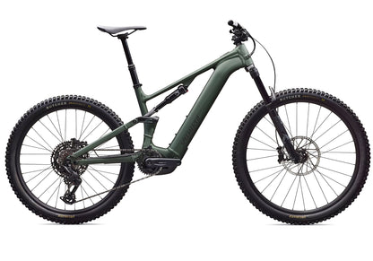 2026 Specialized Turbo Levo 4 Alloy Unisex Electric Mountain Bike, Satin Cypress Metallic/Dark Moss Green image 3