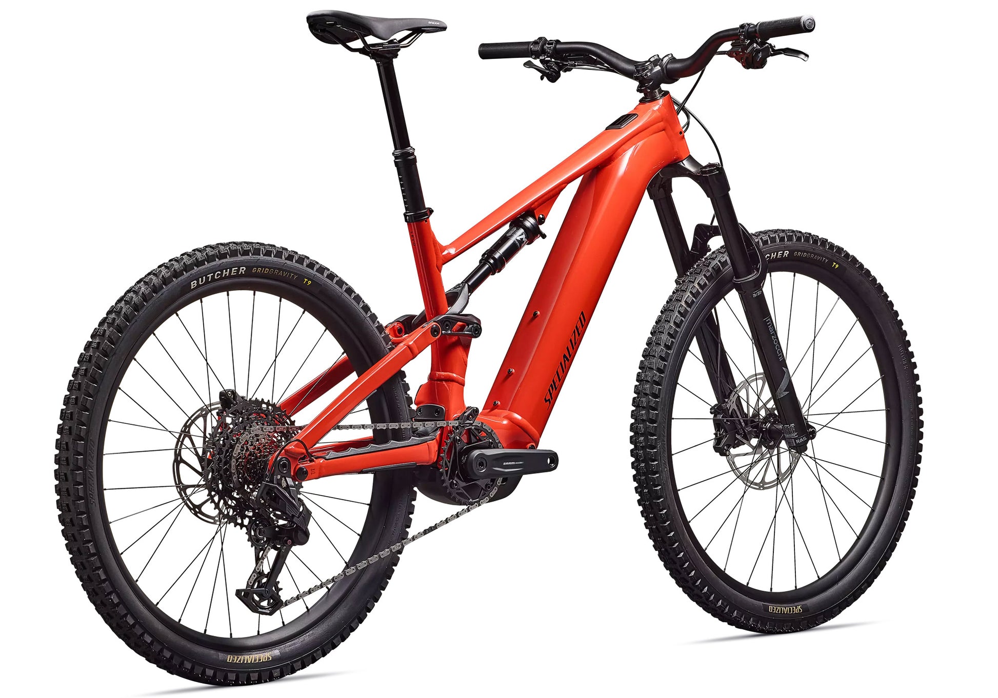2026 Specialized Turbo Levo 4 Alloy Gloss Deep Orange/Deep Lake image 3