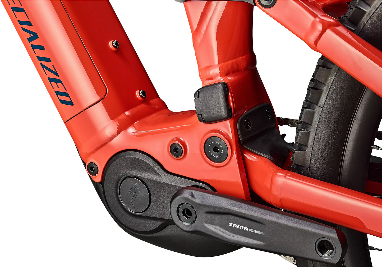 2026 Specialized Turbo Levo 4 Alloy Gloss Deep Orange/Deep Lake image 4