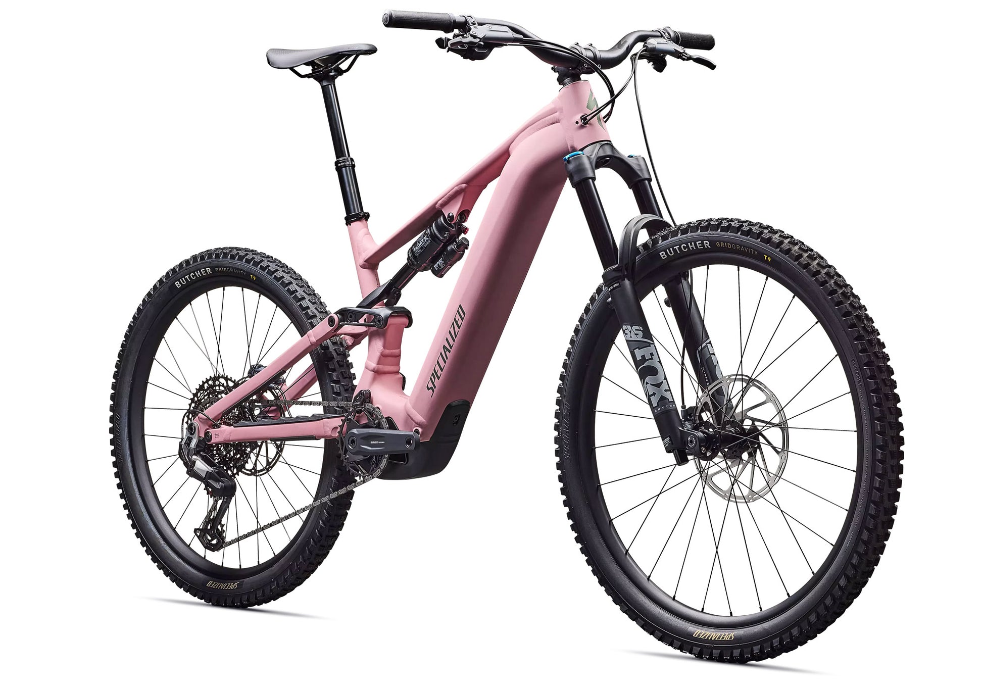 2026 Specialized Turbo Levo Comp Alloy Unisex Electric Mountain Bike, Satin Dusty Pink image 1