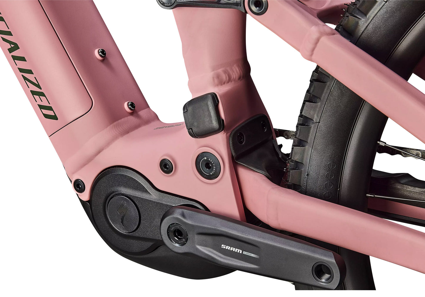 2026 Specialized Turbo Levo Comp Alloy Unisex Electric Mountain Bike, Satin Dusty Pink image 4