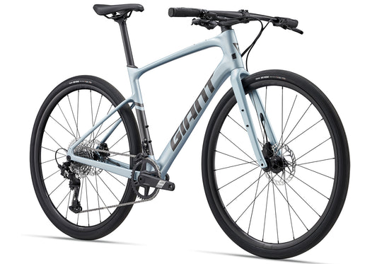 2027 Giant FastRoad AR Advanced 1, Men's Fitness/Urban Bike, Cryo Silver image 1