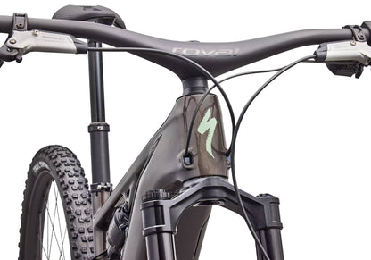 2027 Specialized S-Works Turbo Levo R Unisex Electric Mountain Bike, Gloss Warm Smoke/Pistachio