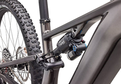2027 Specialized S-Works Turbo Levo R Unisex Electric Mountain Bike, Gloss Warm Smoke/Pistachio