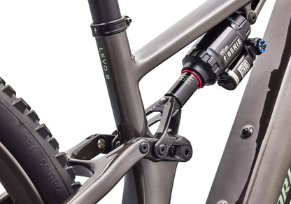 2027 Specialized S-Works Turbo Levo R Unisex Electric Mountain Bike, Gloss Warm Smoke/Pistachio image 5