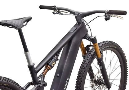 2027 Specialized S-Works Turbo Levo R Ultralight Unisex Electric Mountain Bike, Satin Carbon/Silver Foil image 7