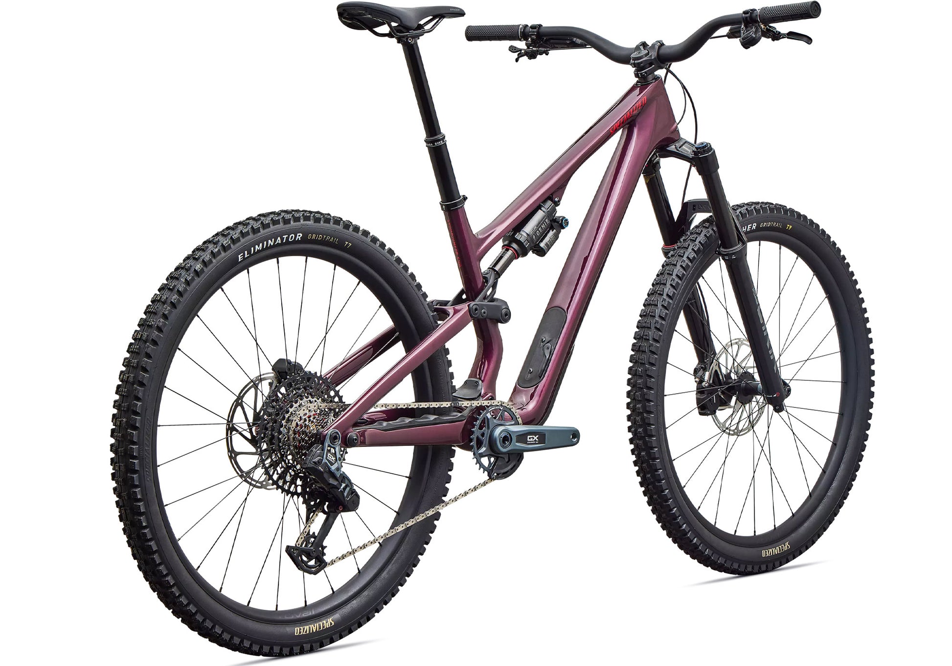 2027 Specialized Stumpjumper 15 EVO Expert Unisex Mountain Bike, Gloss Bordeaux Metallic image 3