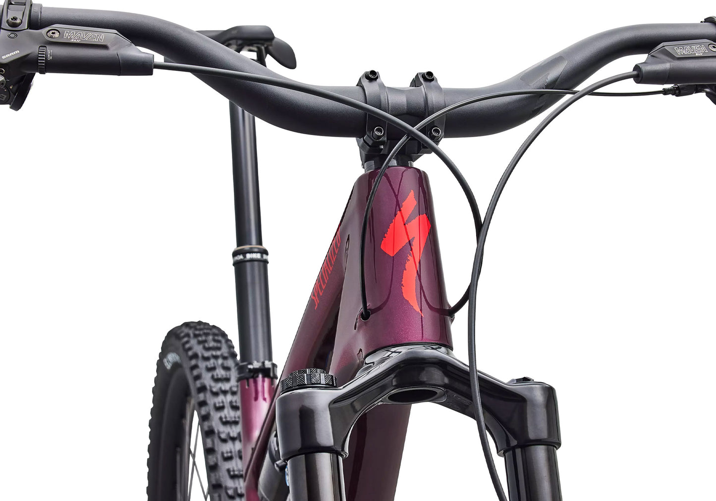 2027 Specialized Stumpjumper 15 EVO Expert Unisex Mountain Bike, Gloss Bordeaux Metallic image 5