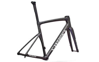 2027 Specialized S-Works Tarmac SL9 Frameset, Gloss Carbon/Red to Blue Pearl/White image 2