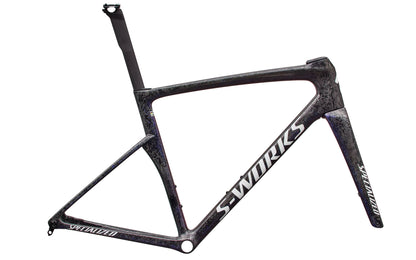 2027 Specialized S-Works Tarmac SL9 Frameset, Gloss Carbon/Red to Blue Pearl/White image 3