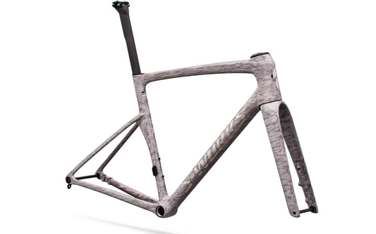 2027 Specialized S-Works Tarmac SL9 Frameset, Gloss Dolomite Metallic/Chrome image 1
