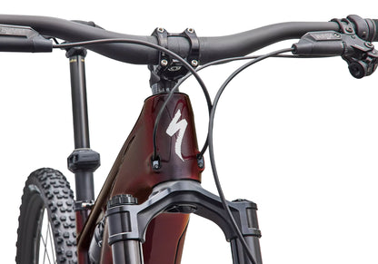 2027 Specialized Turbo Levo R Pro, Gloss Black Red Chameleon / Dolomite image 7