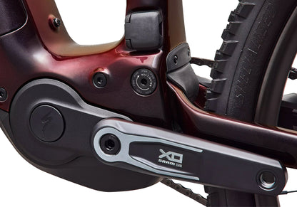 2027 Specialized Turbo Levo R Pro, Gloss Black Red Chameleon / Dolomite image 6
