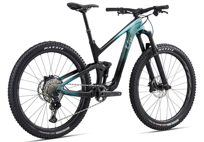 Giant Liv Intrigue Advanced Pro 29 2 Women's Mountain Bike, Fanatic Teal Rear View