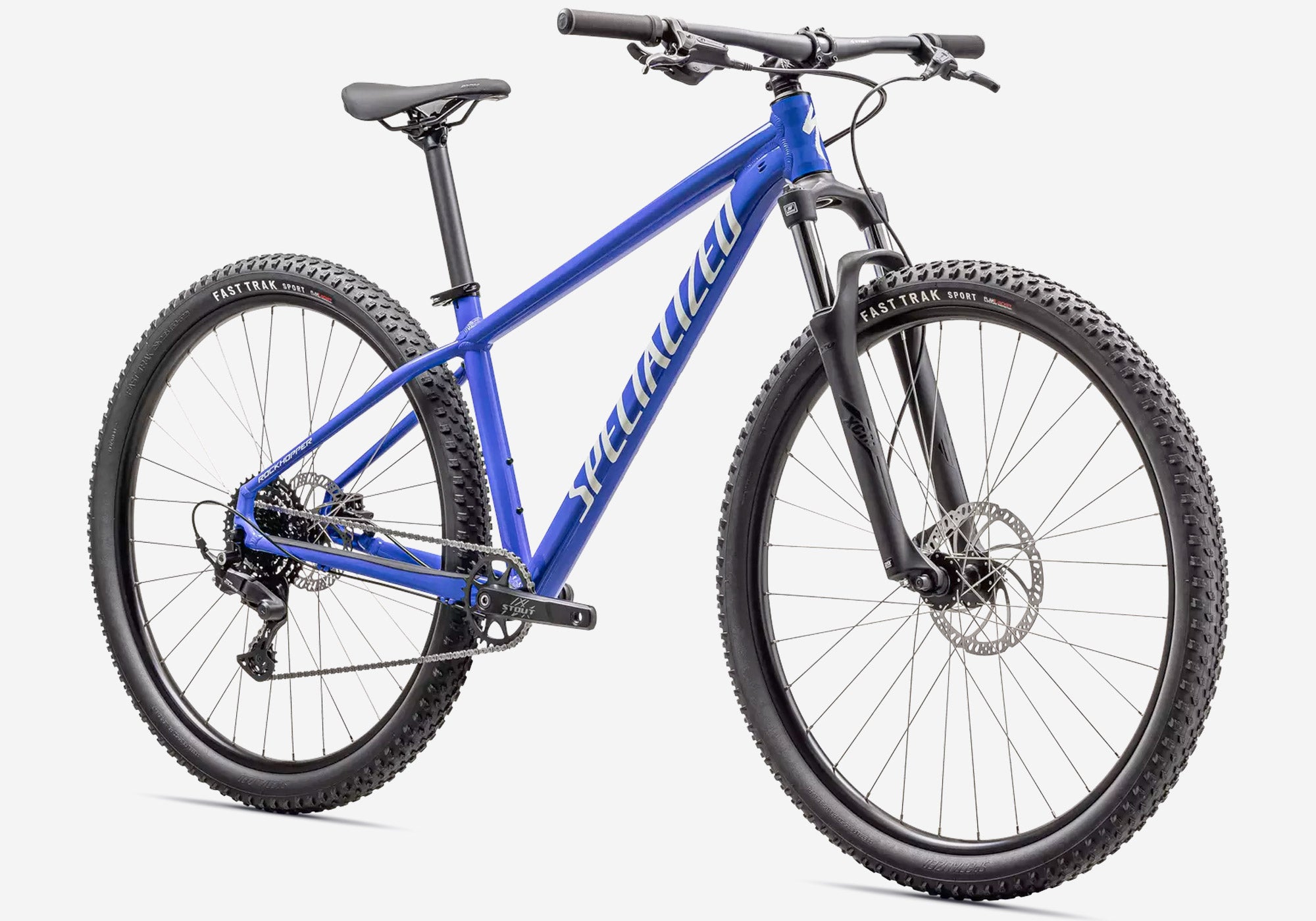 2024 Specialized Rockhopper Sport, Gloss Sapphire / Dune White, 27.5