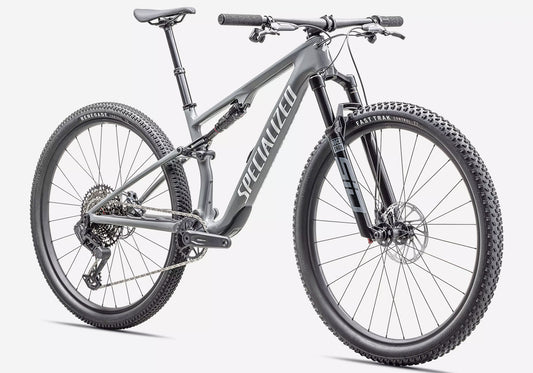 2025 Specialized Epic 8 Comp, Gloss Ashen Grey/White