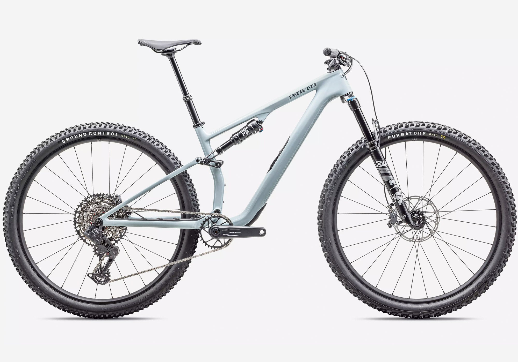 2025 Specialized Epic 8 EVO Comp Gloss Sea Foam Cast Blue Metallic woolyswheels