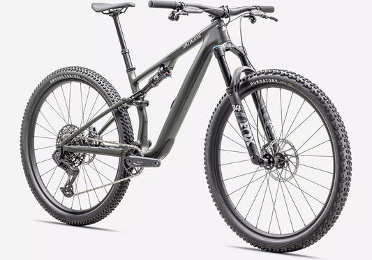 2025 Specialized Epic 8 EVO Comp, Satin Dark Moss Green/Dune White