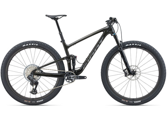 2025 Giant Anthem Advanced 29 1 Men's Mountain Bike, Raw Carbon