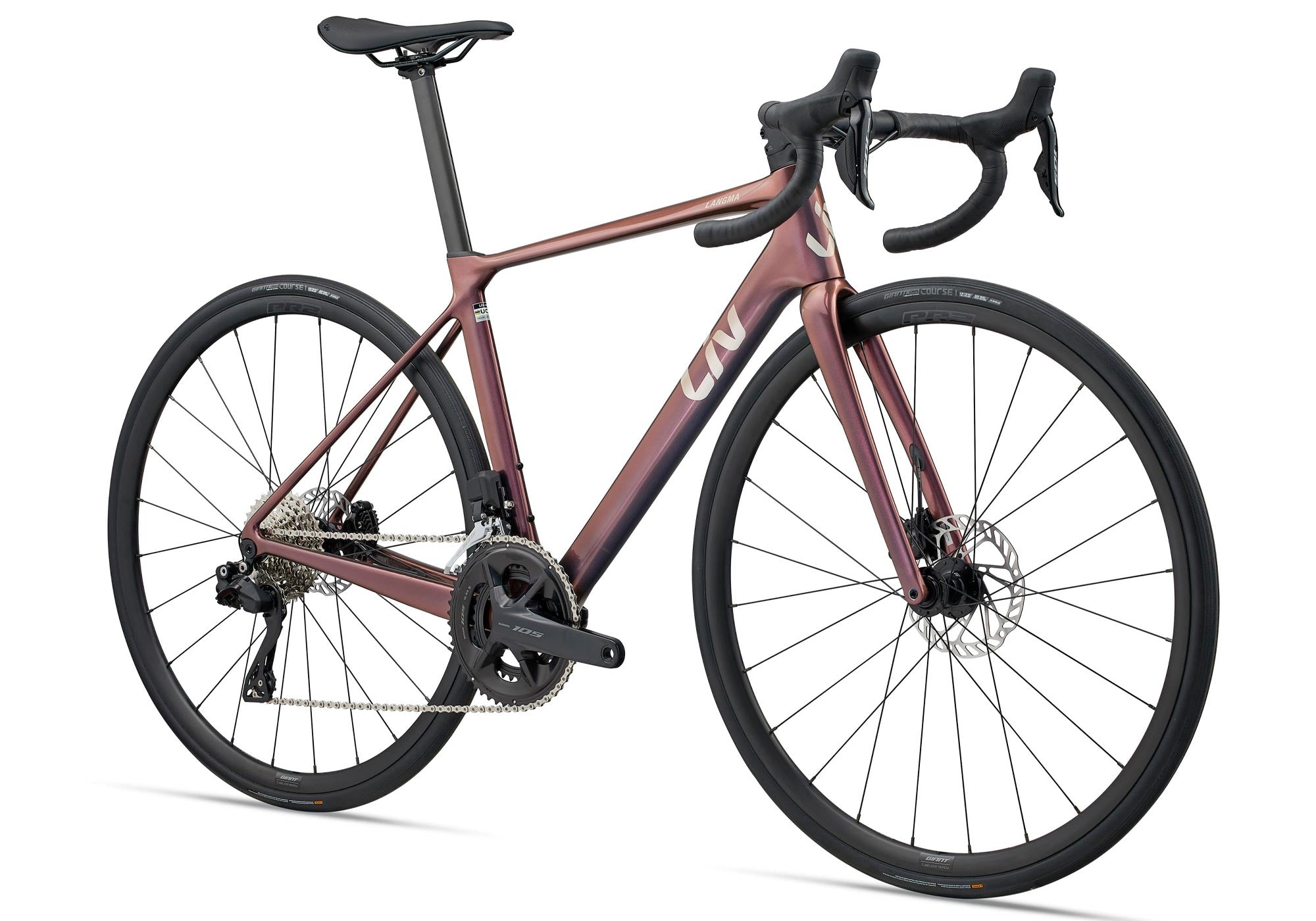 Giant Liv Avail Advanced 1 Women's Road Bike, Mechanic Rose ...