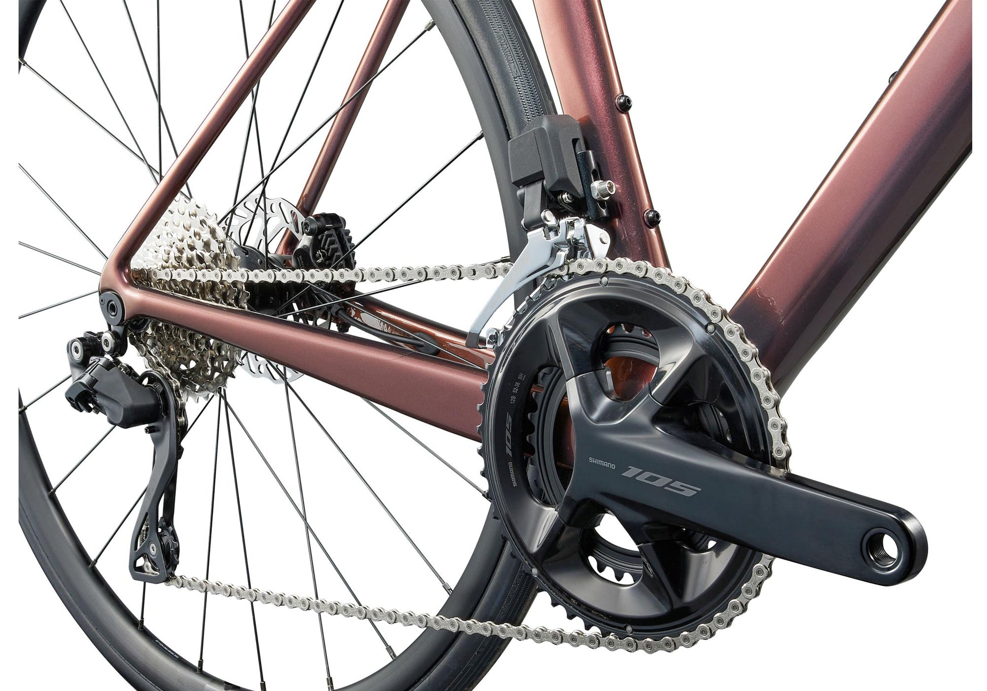 2025 Giant Liv Avail Advanced Women's Road Bike, Mechanic Rose